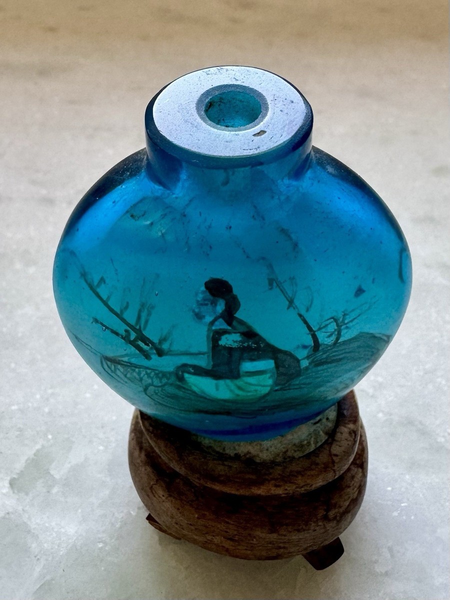 ♥未使用　中国　内画　鼻煙壷　４個セット　中国土産　骨董　古玩 中国 内画 鼻煙壷 4個セット 中国土産 骨董 古玩（2025年最新