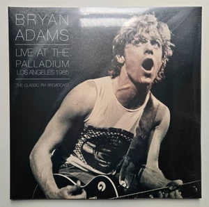 Bryan Adams - Live At The Palladium Los Angeles 1985 - Double Vinyl 2 x LP NEW - Picture 1 of 2