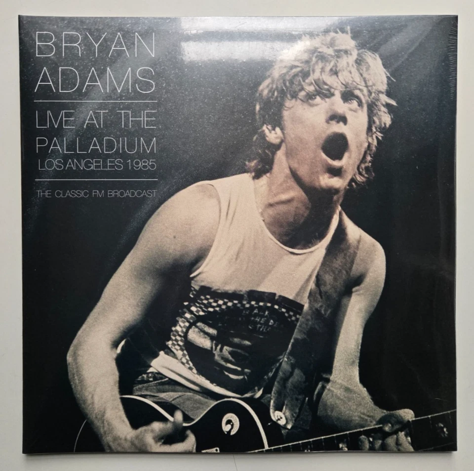 Bryan Adams - Live At The Palladium Los Angeles 1985 - Double Vinyl 2 x LP NEW - Image 1 of 2