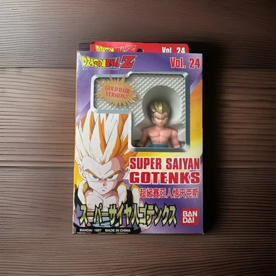 Bandai Dragon Ball Z Super Saiyan Gotenks Super Battle Col. Vol 24 pelo dorado Foto 1 de 3