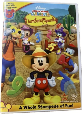 *MINT* Mickey Mouse Clubhouse Numbers Roundup 5 EPISODES Playhouse Disney Jr TV - Image 1 of 4