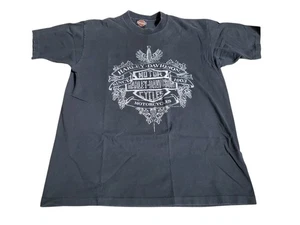 Camiseta Harley Davidson Flying Eagle 1990 vintage talla L hecha en EE. UU. curva, O - Imagen 1 de 6