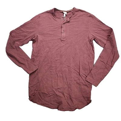 Men's Bench Urban Wear Long Sleeve Athletic Top Maroon Size Medium - Изображение 1 из 4