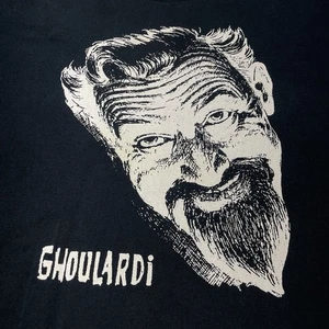 Vintage Ghoulardi Black XL T-shirt Cleveland Horror Parma TV Show Cleveland Gore - Picture 1 of 7