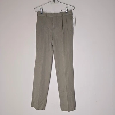 Pantalones de vestir plisados de lana Brooks Brothers talla 10 nuevos con etiquetas para niños Foto 1 de 4