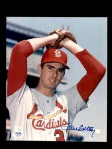 Steve Carlton PSA DNA Coa Signed 8x10 Cardinals Photo Autograph - Picture 1 of 3