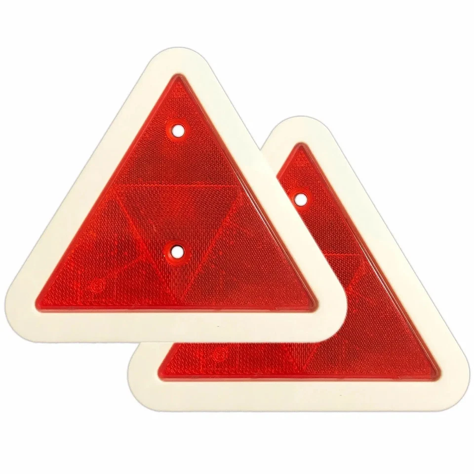 WARNING TRIANGLE REFLECTOR  For Caravan TRUCK TRAILER CARS - Image 1 of 1