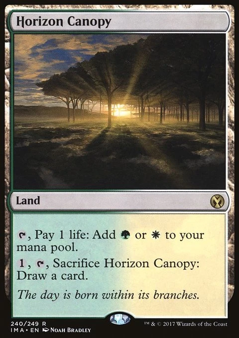 MTG Magic the Gathering Horizon Canopy (240/256) Iconic Masters LP - Image 1 of 1