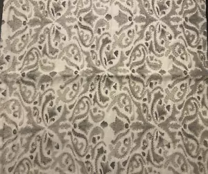 (1) Copricuscino Ricamato Pottery Barn Reilley - Lino - 22x22" - CAMPIONE - NUOVO - Foto 1 di 4
