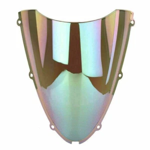 Light Iridium Double Bubble Windscreen for Kawasaki ZX6R 2005 2008 ZX6RR ZX10R - Picture 1 of 1