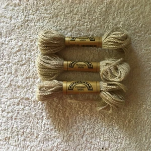 Lot 3 8 YD Skeins Paternayan Persian Wool Yarn Beige Lot #032 Color 464 - Picture 1 of 2