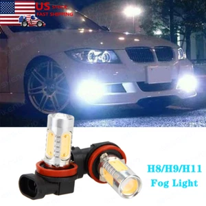 2X H8 H11 6000K White LED Fog Light For BMW 320i 328i 335i 525i 528i 535i xDrive - Foto 1 di 12