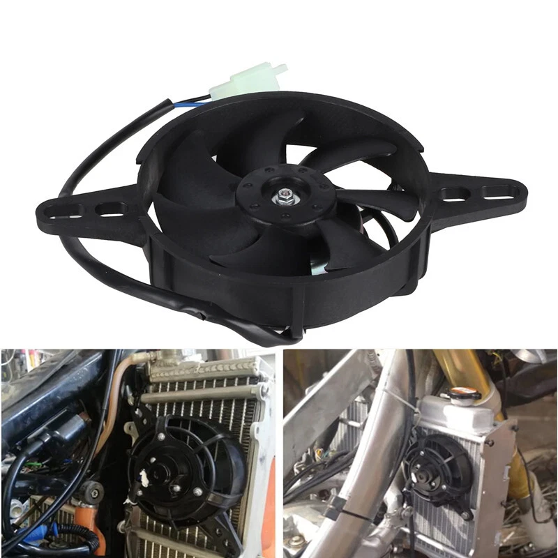 12V Motorcycle Engine Electric Radiator Cooling Oil Water Cooler fan Oil Cooler - Image 1 of 4