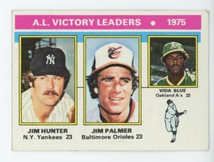 1976 Topps #200 Jim Hunter / Jim Palmer / Vida Blue LL NM or Better - Picture 1 of 2