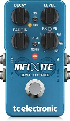 Pedal de efectos para guitarra TC Electronic INFINITE SAMPLE SUSTAINER Foto 1 de 4