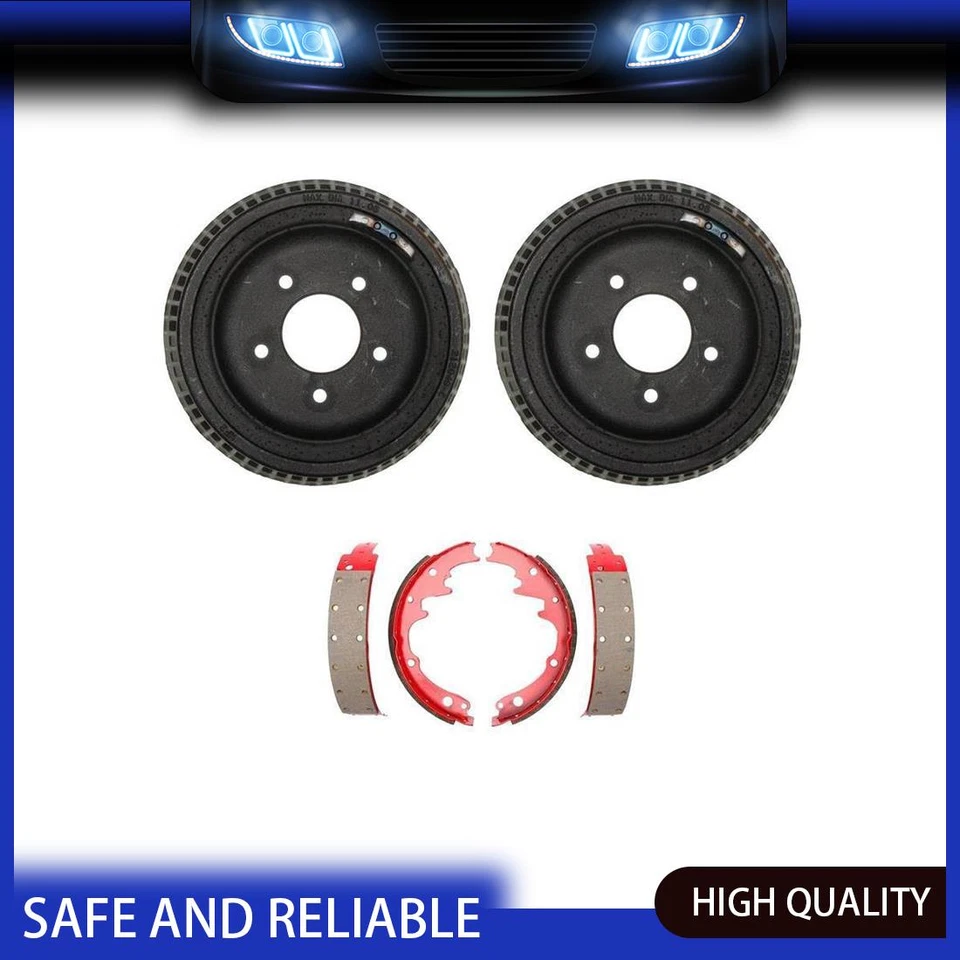 Kit trasero tambores de freno y zapatas de freno para Chevy C10 1976-1986 GMC C15 1976-1978 Foto 1 de 4