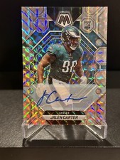 2023 Panini Mosaic Jalen Carter SILVER PRIZM AUTO Rookie Card RC autograph 