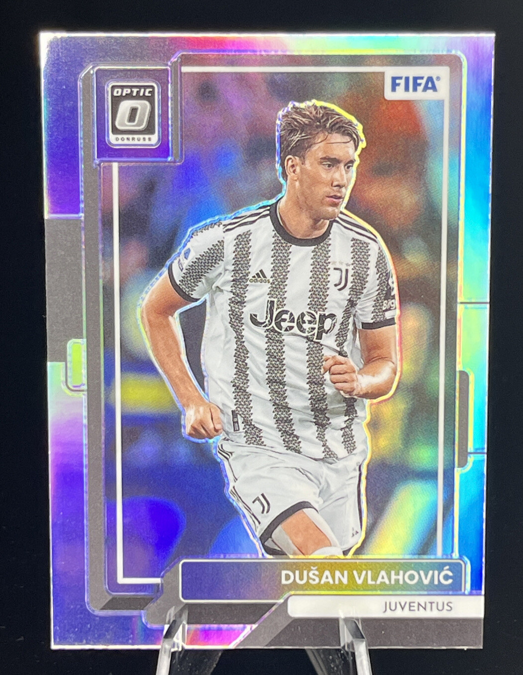 2022-23 Panini Donruss Soccer - Dusan Vlahovic Optic Holo Juventus