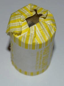 1977 D Kennedy Rotolo da mezzo dollaro = 20 monete - circolate - Foto 1 di 1