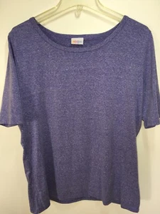 Lularoe Women’s Top Purple Size 2 Xl - Picture 1 of 5