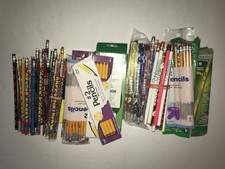Over 120 Pencils Assorted Disney, Super Hero, Happy Birthday and More