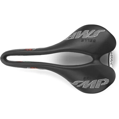 Sillín de bicicleta compacto Selle SMP F30C - NEGRO - Hecho en Italia Foto 1 de 2