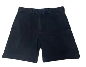 Vintage Polo Golf Ralph Lauren Micro Corduroy Shorts Size 33 Navy Blue - Picture 1 of 8