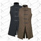 Thick Padded Gambeson Coat Aketon Medieval Jacket Armor Costumes Dress
