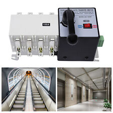 Automatic Transfer Switch Dual Power For Generator Changeover Switch 4P/100A New