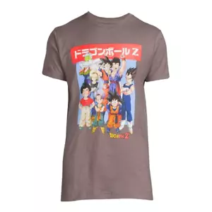 Camiseta Estándar Gris Adulto Takao Koyama's Dragon Ball Z - Imagen 1 de 1