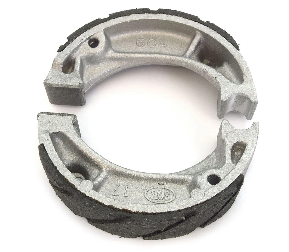 Zapatas de freno delanteras o traseras ranuradas Emgo 93-3917 Honda CR60R CH/CR/NH/XR80 XR100R Foto 1 de 1