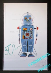 Affiche DOMED EASEL BACK ROBOT - poster PopCorn First édition mecha Japan Lesser - Picture 1 of 1