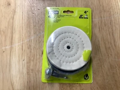 RYOBI 4 pulgadas Juego de ruedas pulidoras (4 piezas) A92401 Foto 1 de 2