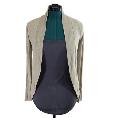 Merona Women's Beige Tan Heather Cocoon Sweater Cardigan - Size XS - Image 1 of 4