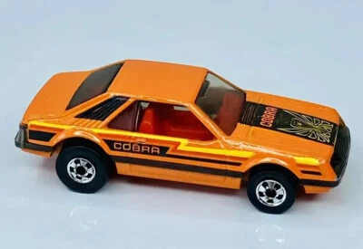Hot Wheels Blackwall 1983 Orange Cobra Turbo Mustang 3 Pack Only Near Mint - Image 1 of 4