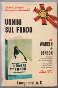 UOMINI SUL FONDO Warren & Benson LONGANESI 1966 - Picture 1 of 2