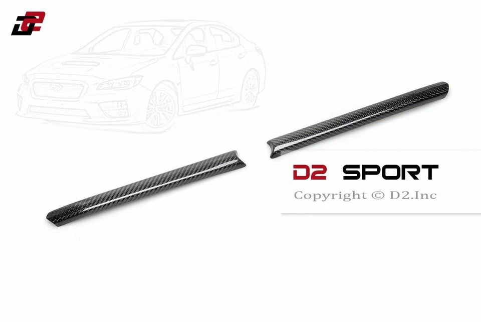 Rejilla delantera de fibra de carbono 2 piezas apta para Subaru Impreza WRX STI 2018-2020 Foto 1 de 1