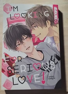 Ich suche ernsthafte Liebe! Von Shoko Rakuta TOKYOPOP Englisch Brandneu Manga - Bild 1 von 2
