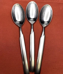 3 Soup Spoons JA Henckels SYNERGY 18/10 Stainless Flatware China 7-3/8” - Picture 1 of 7