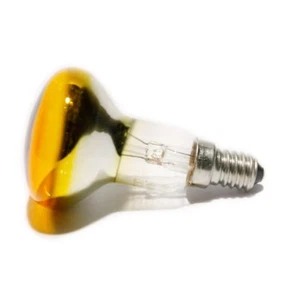 6 x Yellow R50 SES E14 Reflector Disco lamps - Picture 1 of 1
