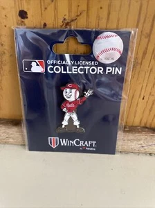 Cincinnati Reds Pin mascot MLB Hat Lapel Collector - Picture 1 of 1