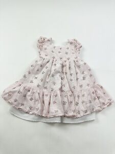 Pippa And Julie Dress Girl 5 Pink White Floral Cottage Prairie