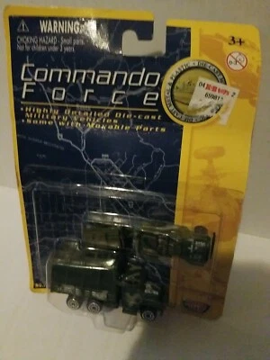 Camión de tropas Motor Max Command Force de colección nuevo sellado raro  Foto 1 de 4
