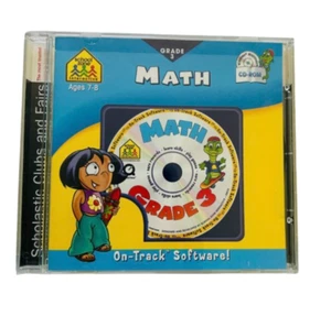 School Zone Transition Math On-Track Software Grades K-1 CD ROM. CD25 - Picture 1 of 3