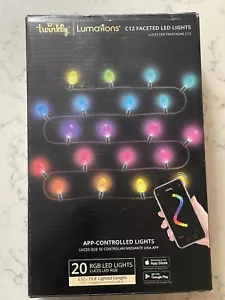 Twinkly Lumations C12 Lights New! Twinkly Lights - Picture 1 of 5