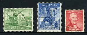 Australian 1947 Newcastle, set of 3, used - Picture 1 of 1