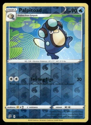 SWSH02: Rebel Clash #045/192 Palpitoad - Image 1 of 2