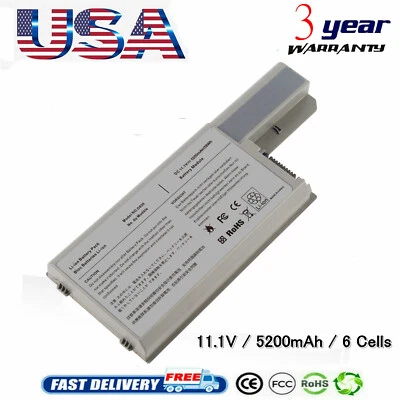 Bateria DF192 para Dell Latitude D531 D531N D820 D830 Precision M65 M4300 CF623 - Imagem 1 de 4