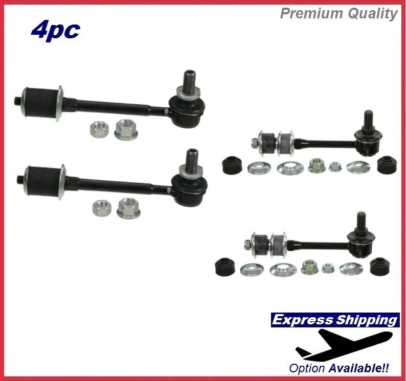 Premium Sway Stabilizer Bar Link Kit SET Front & Rear For TOYOTA K90619 K90681 - Image 1 of 1