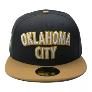 Oklahoma City Thunder NBA New Era 59Fifty Fitted Hat/Cap Size 8 - Picture 1 of 6